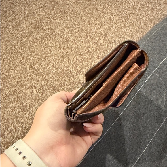 Louis Vuitton Monogram Canvas Wallet in Brown and Gold - Picture 6 of 7